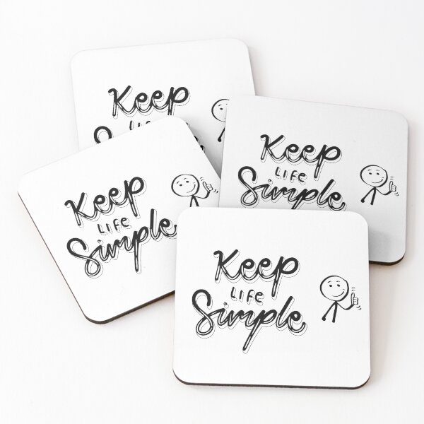 Item preview, Keep Life Simple – Cartoon Thumbs Up Design designed and sold by Lieblingsmädchen.