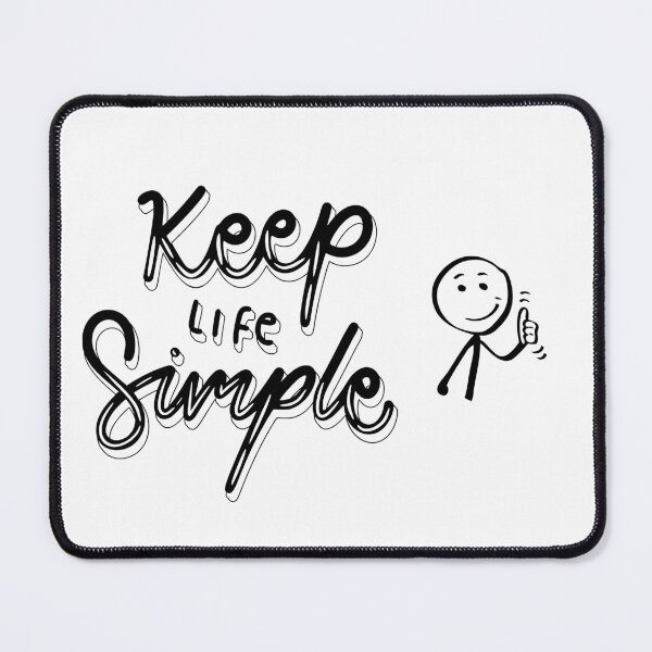 Item preview, Keep Life Simple – Cartoon Thumbs Up Design designed and sold by Lieblingsmädchen.