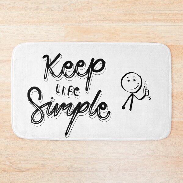 Item preview, Keep Life Simple – Cartoon Thumbs Up Design designed and sold by Lieblingsmädchen.