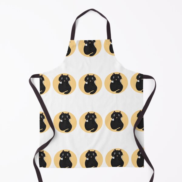 Item preview, Cute Black Cat – Kawaii 黒猫 Illustration designed and sold by Binlyya.