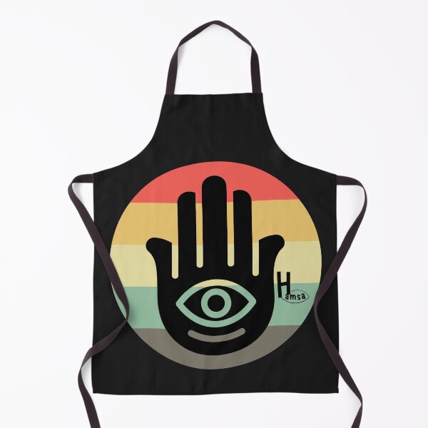 Item preview, Hamsa Retro Eye – Vintage Protective Hand Design designed and sold by JuanaDesigns.