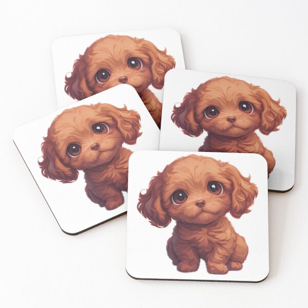 Item preview, Cute Cavapoo Puppy Dog designed and sold by EpicFoxArt.