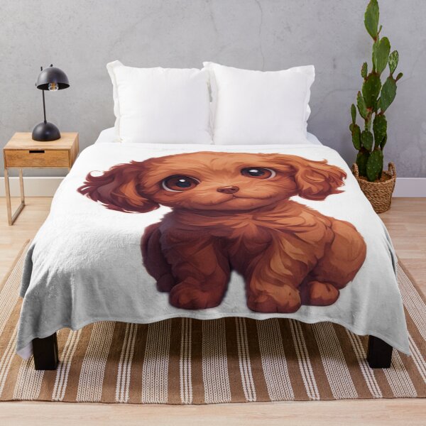 Item preview, Cute Cavapoo Puppy Dog designed and sold by EpicFoxArt.