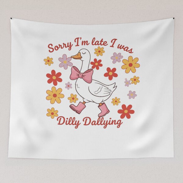 Item preview, Was Funny Sorry Saying Vintage Late Dallying I Dilly Retro Classic I'm designed and sold by PEDDAKAPRADEEP.