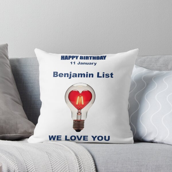 Item preview, Tribute to Benjamin List — 11 January designed and sold by ariksworld.