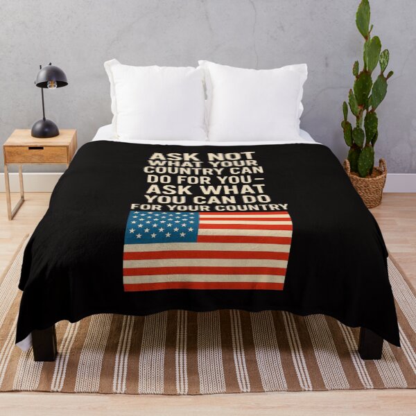 Item preview, Ask What You Can Do – Patriotic American Quote designed and sold by JFS-STUFFS.