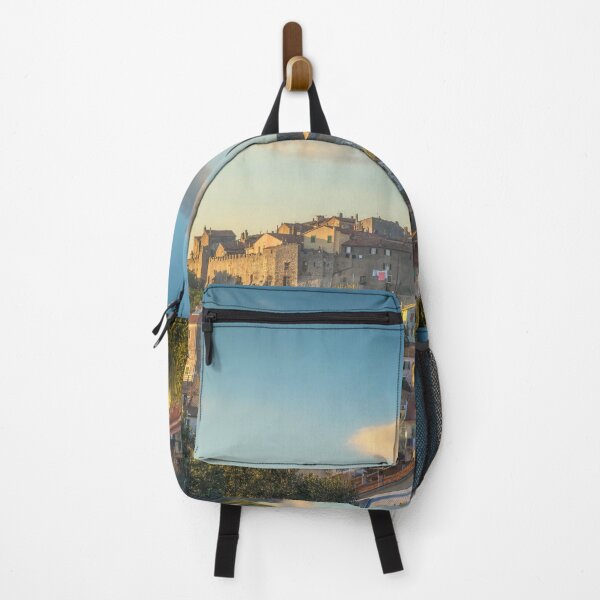 Item preview, Capalbio medieval village skyline at sunset. Tuscany Italy designed and sold by Stefano Orazzini.