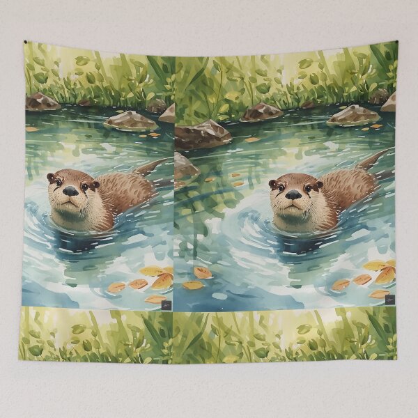 Item preview, An Otters Joy designed and sold by Cushion-Crafts.