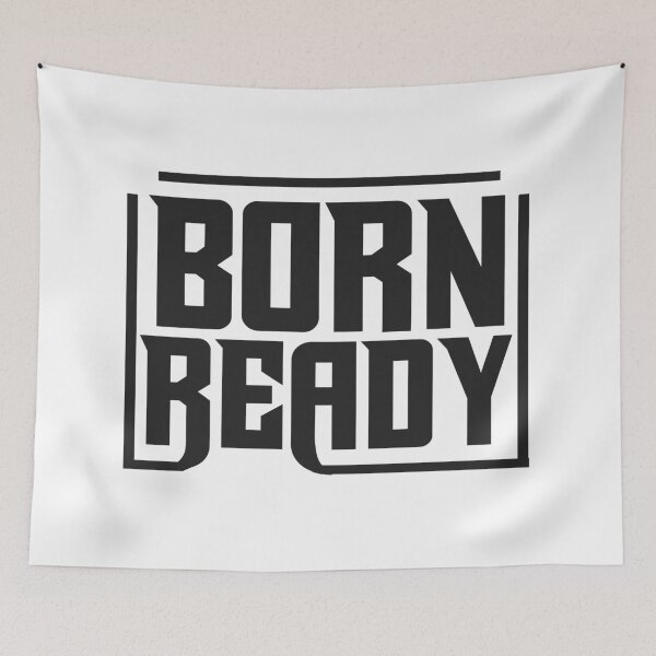 Item preview, Born Ready | Bold Confidence and Power Quote designed and sold by ArtsyExplorer.