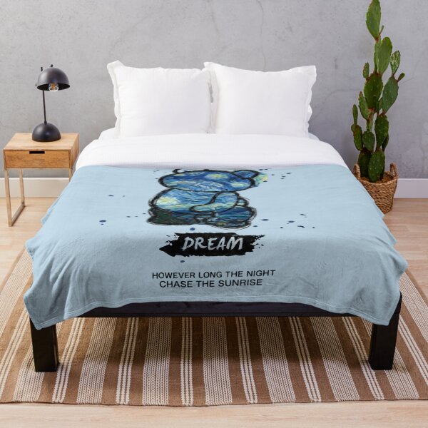 Item preview, Dreamy Bear Starry Night Inspirational Art designed and sold by Evan-Tees.