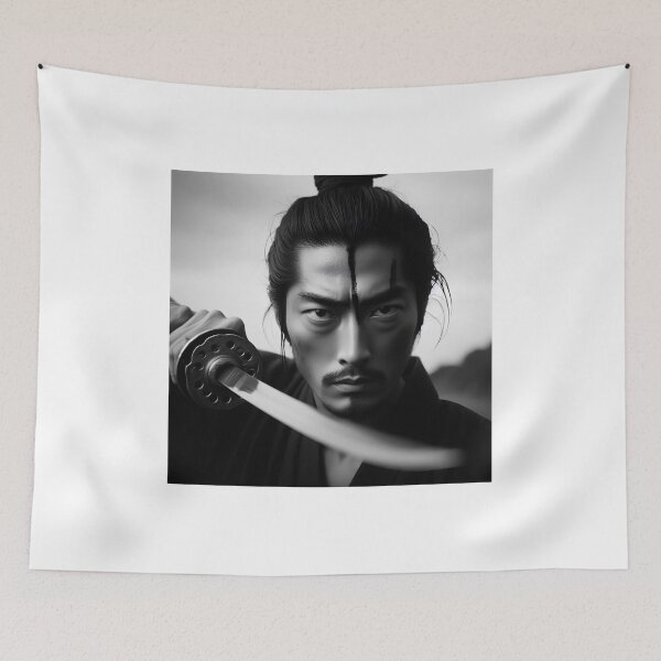 Item preview, Edge of Resolve — Samurai at the Moment of Draw designed and sold by youkee.