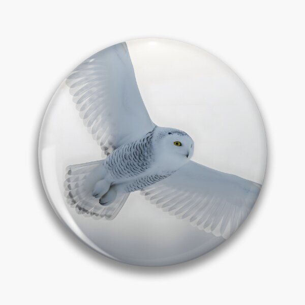 Item preview, Majestic Snowy Owl Flying Low Over Snow designed and sold by homydesign.