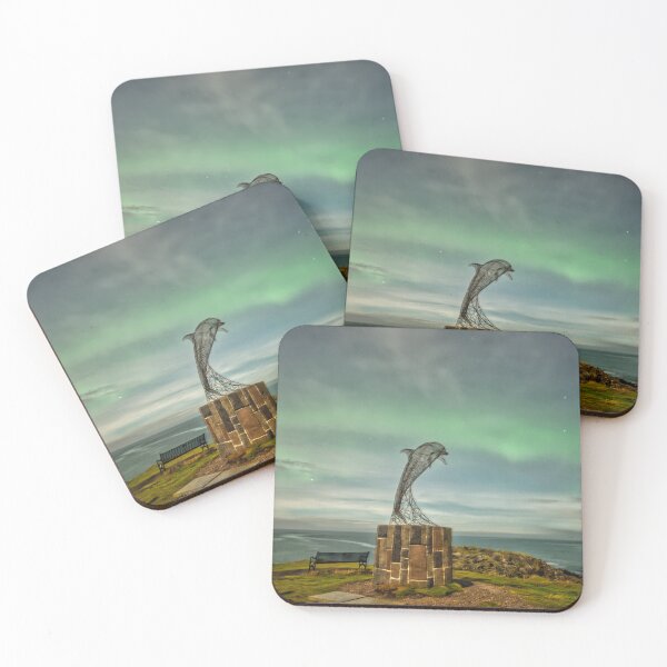 Item preview, Aurora dances at Portsoy.Aberdeenshire designed and sold by Derren Jones.