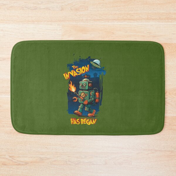 Item preview, Invading Robot & Alien designed and sold by dpi-print.