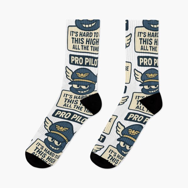 Item preview, Pro Pilot It’s Hard to Be This High All the Time Funny Aviation Design designed and sold by TeeTimeTreasure.