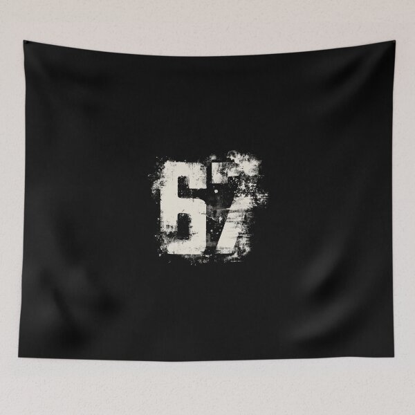Item preview, 67 Sick Seven Funny Number Pun designed and sold by MoodInInk.
