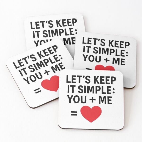 Item preview, Flirty You Plus Me Equals Yes Design designed and sold by FitFemStudio.