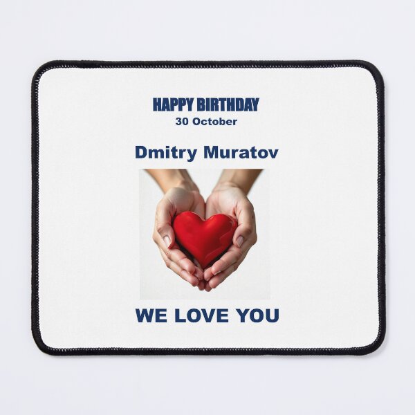 Item preview, Tribute to Dmitry Muratov  — 30 October  designed and sold by ariksworld.