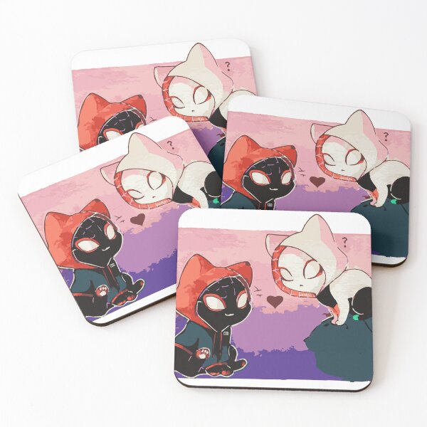 Item preview, “Cat-Verse – Heroic Duo Inspired by Spider-Verse designed and sold by eglys-dg.