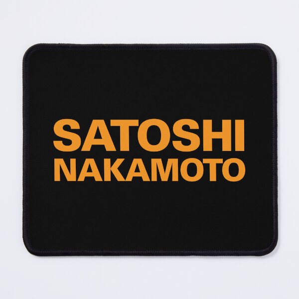 Item preview, Satoshi Nakamoto Bitcoin Bold Orange designed and sold by CyberRex.