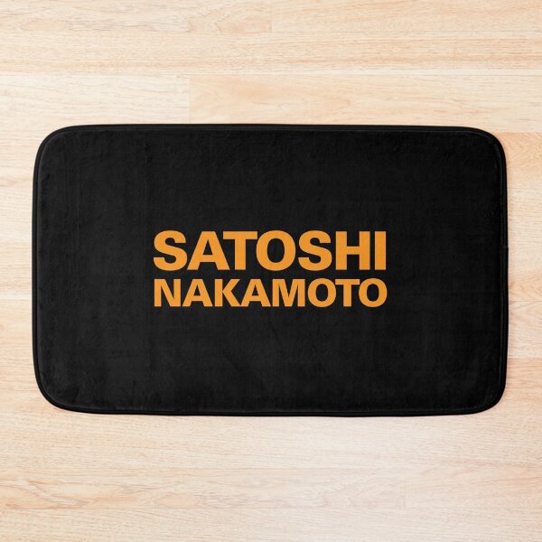 Item preview, Satoshi Nakamoto Bitcoin Bold Orange designed and sold by CyberRex.