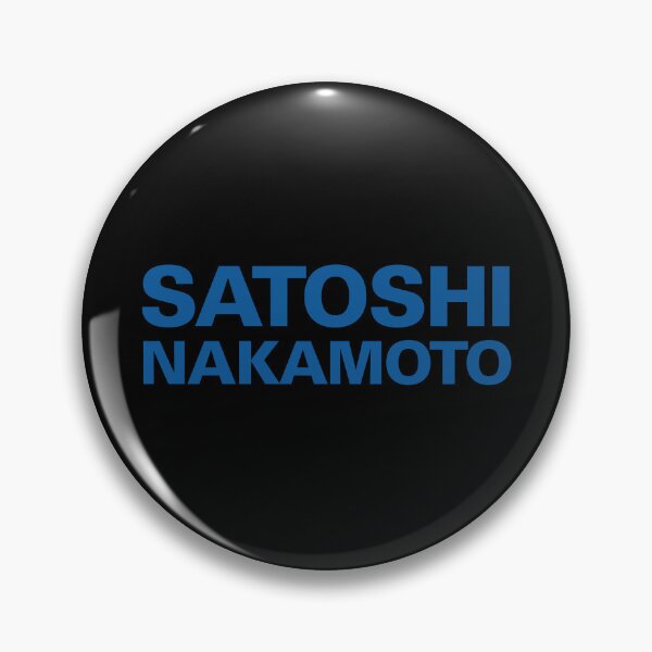 Item preview, Satoshi Nakamoto Bitcoin Bold Blue designed and sold by CyberRex.