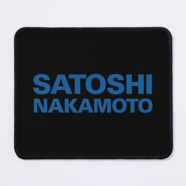 Item preview, Satoshi Nakamoto Bitcoin Bold Blue designed and sold by CyberRex.