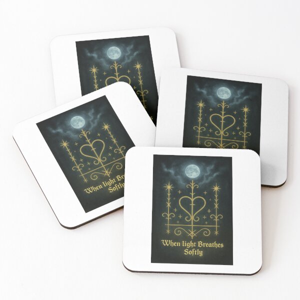 Item preview, Moonlit Veve – “When Light Breathes Softly” Mystical Symbol designed and sold by TMD167207.