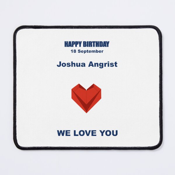Item preview, Tribute to Joshua Angrist — 18 September designed and sold by ariksworld.