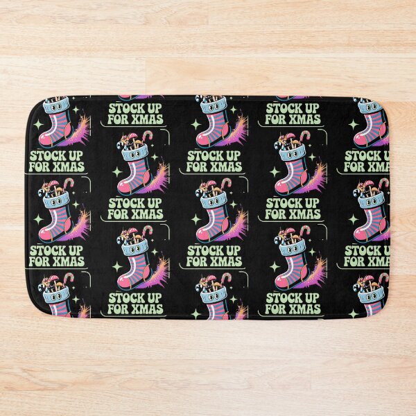 Item preview, Psychedelic Christmas – Trippy Stocking Holiday Fun designed and sold by Taans-Creation.