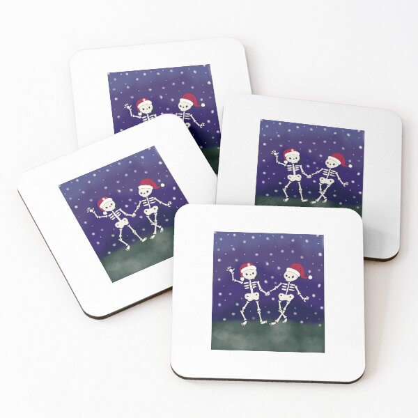 Item preview, Christmas skeletons designed and sold by Mossy.em.