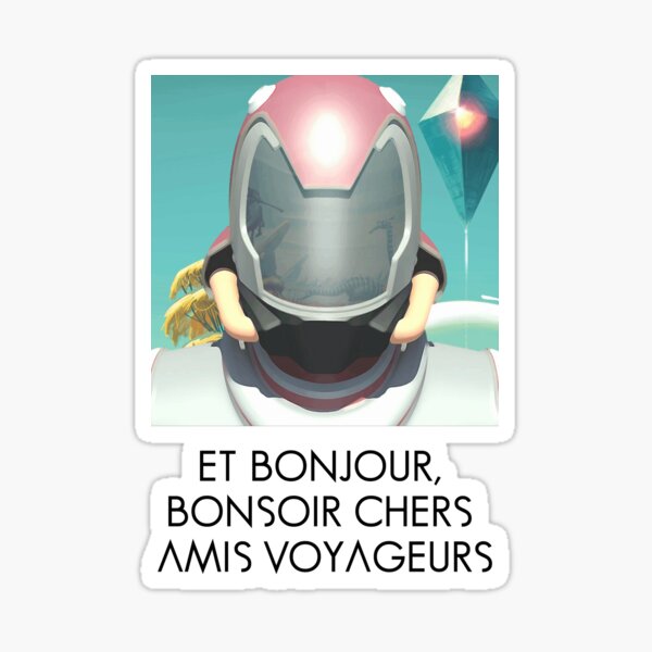 Bonjour, Bonsoir Sticker