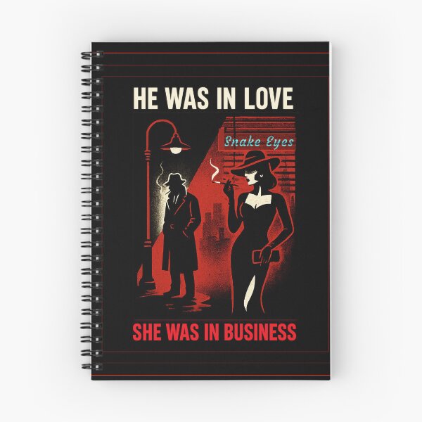 Item preview, Snake Eyes: He was in Love. She was in Business. designed and sold by Sanctum Icons.