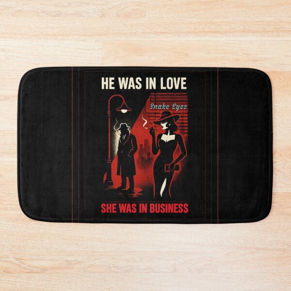 Item preview, Snake Eyes: He was in Love. She was in Business. designed and sold by Sanctum Icons.