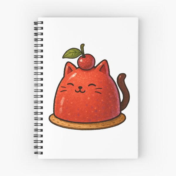 Item preview, Cherry Dessert Cat designed and sold by Lacritsa .