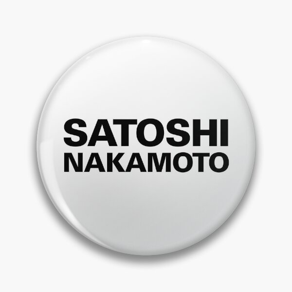 Item preview, Satoshi Nakamoto Bitcoin Bold Black designed and sold by CyberRex.