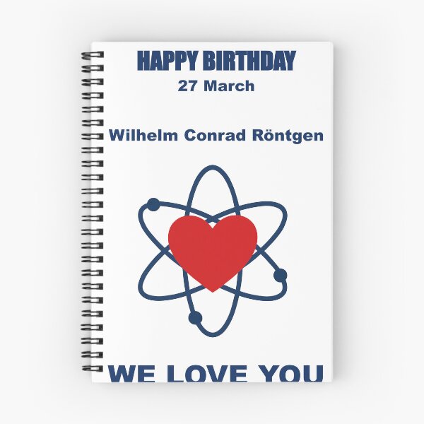 Item preview, Tribute to Wilhelm Conrad Röntgen  — 27 March designed and sold by ariksworld.