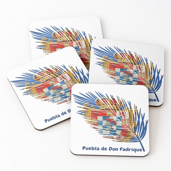 Item preview, Abstract Flag of Puebla de Don Fadrique – Feather Shape Design designed and sold by ArteJorge48.