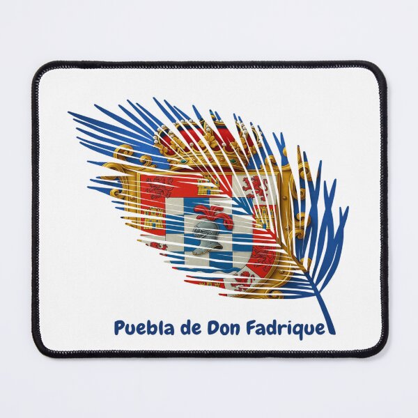 Item preview, Abstract Flag of Puebla de Don Fadrique – Feather Shape Design designed and sold by ArteJorge48.