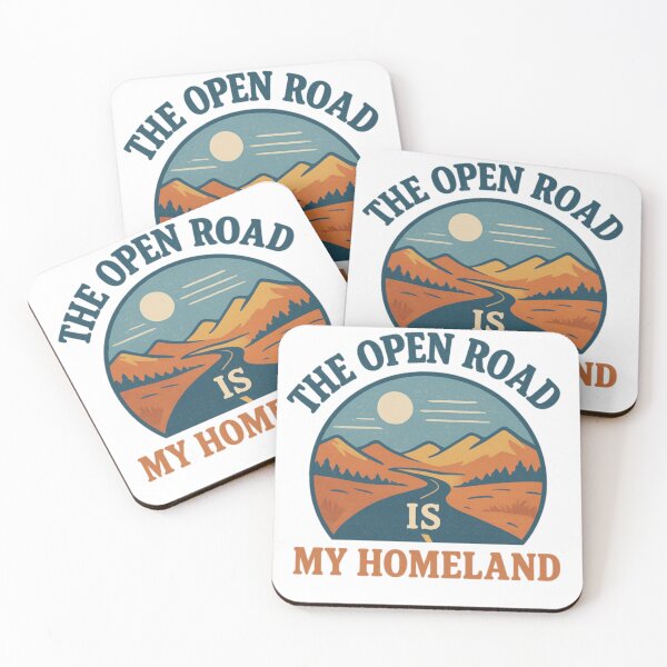 Item preview, The Open Road Is My Homeland designed and sold by MOSA MOSA.