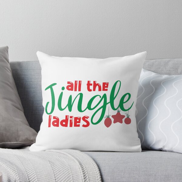 Item preview, All The Jingle Ladies - Funny Christmas Song Pun designed and sold by FuzionRaptor.