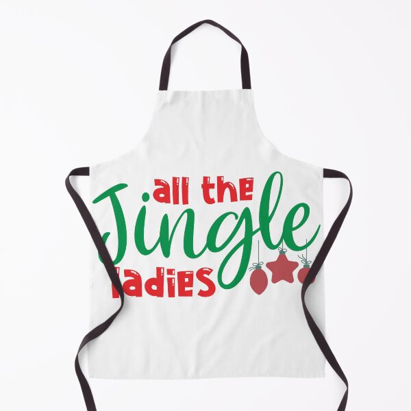Item preview, All The Jingle Ladies - Funny Christmas Song Pun designed and sold by FuzionRaptor.