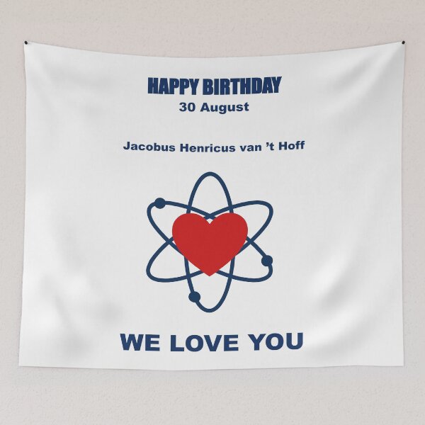 Item preview, Tribute to Jacobus Henricus van ’t Hoff  — 30 August designed and sold by ariksworld.