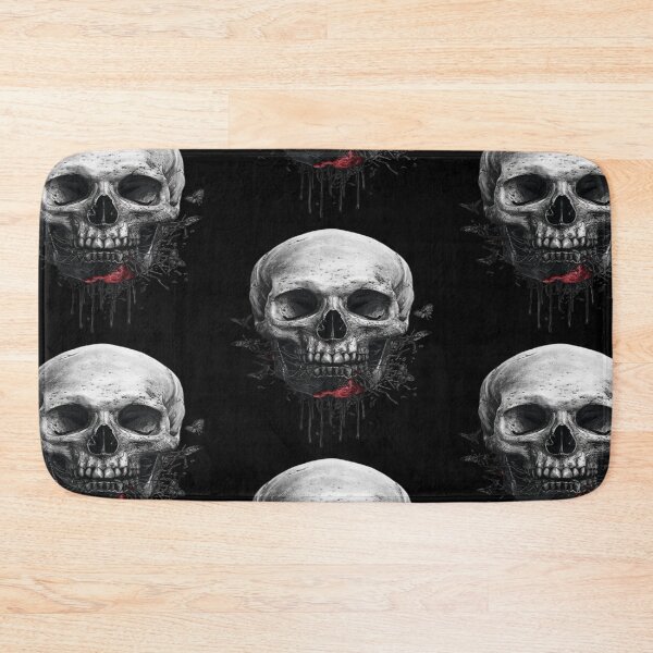 Item preview, Skull of Black Butterflies designed and sold by LaNadaYFundante.
