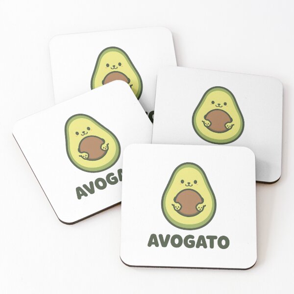 Item preview, The "Avogato" (Avocado Cat) Pun designed and sold by Bal Drops.