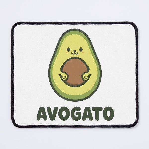 Item preview, The "Avogato" (Avocado Cat) Pun designed and sold by Bal Drops.