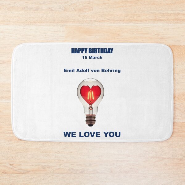 Item preview, Tribute to Emil Adolf von Behring — 15 March designed and sold by ariksworld.