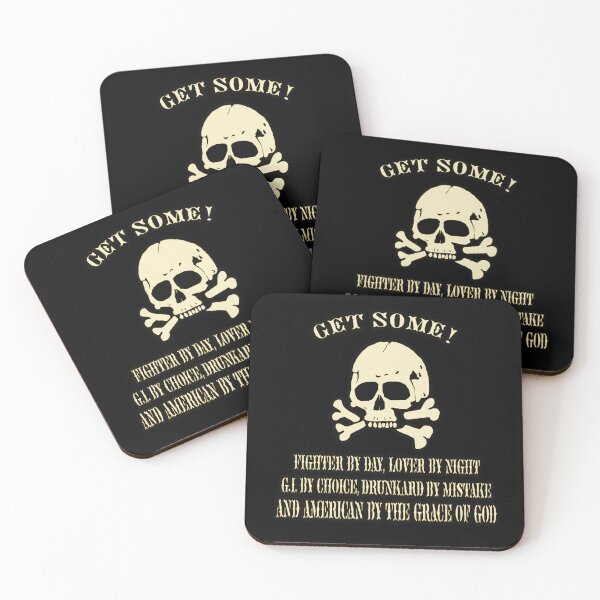 Item preview, Get Some! With Skull V2 designed and sold by Larry Oates.