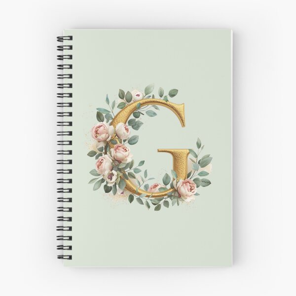 Item preview, Floral Gold Letter G Monogram – Coquette Christian Wall Art, Elegant Blush Rose Initial Print, Faith-Inspired Feminine Gift designed and sold by AmenAlways.