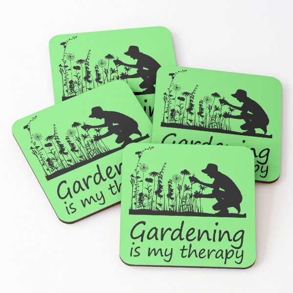 Item preview, Gardening Is My Therapy. Funny Gardening Quote. Gardener Gift. designed and sold by DesignHouse07.